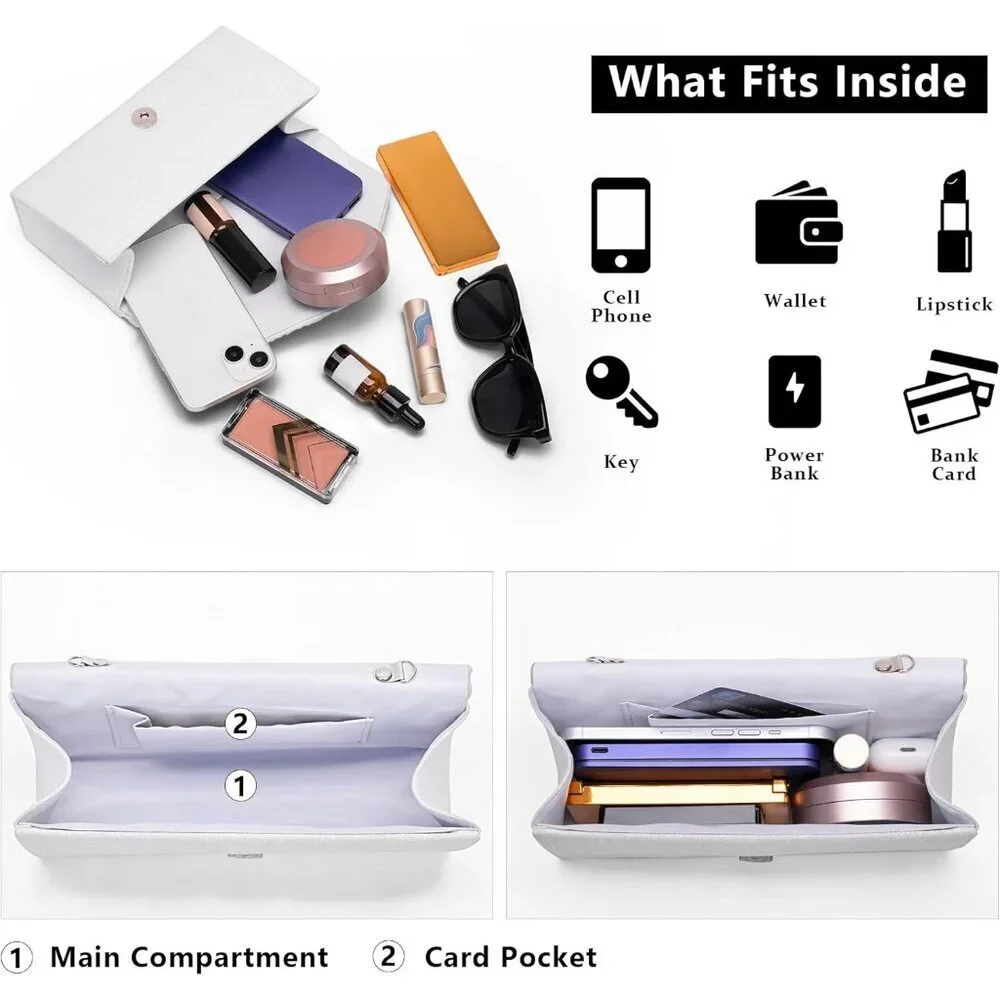 N/A white clutch
